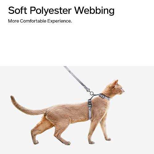 Cat Harness and Leash Set Escape Proof Adjustable L139311