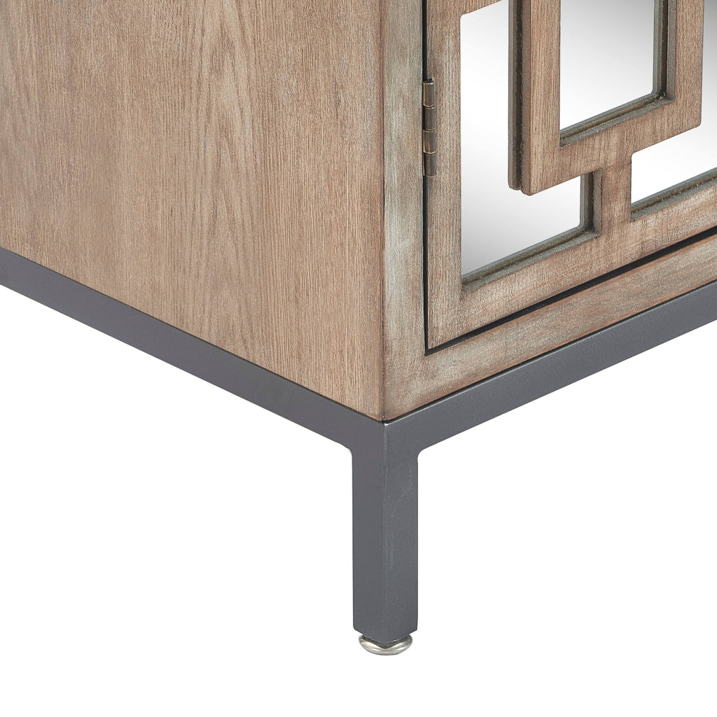 Gray Tall Storage Cabinet C941735