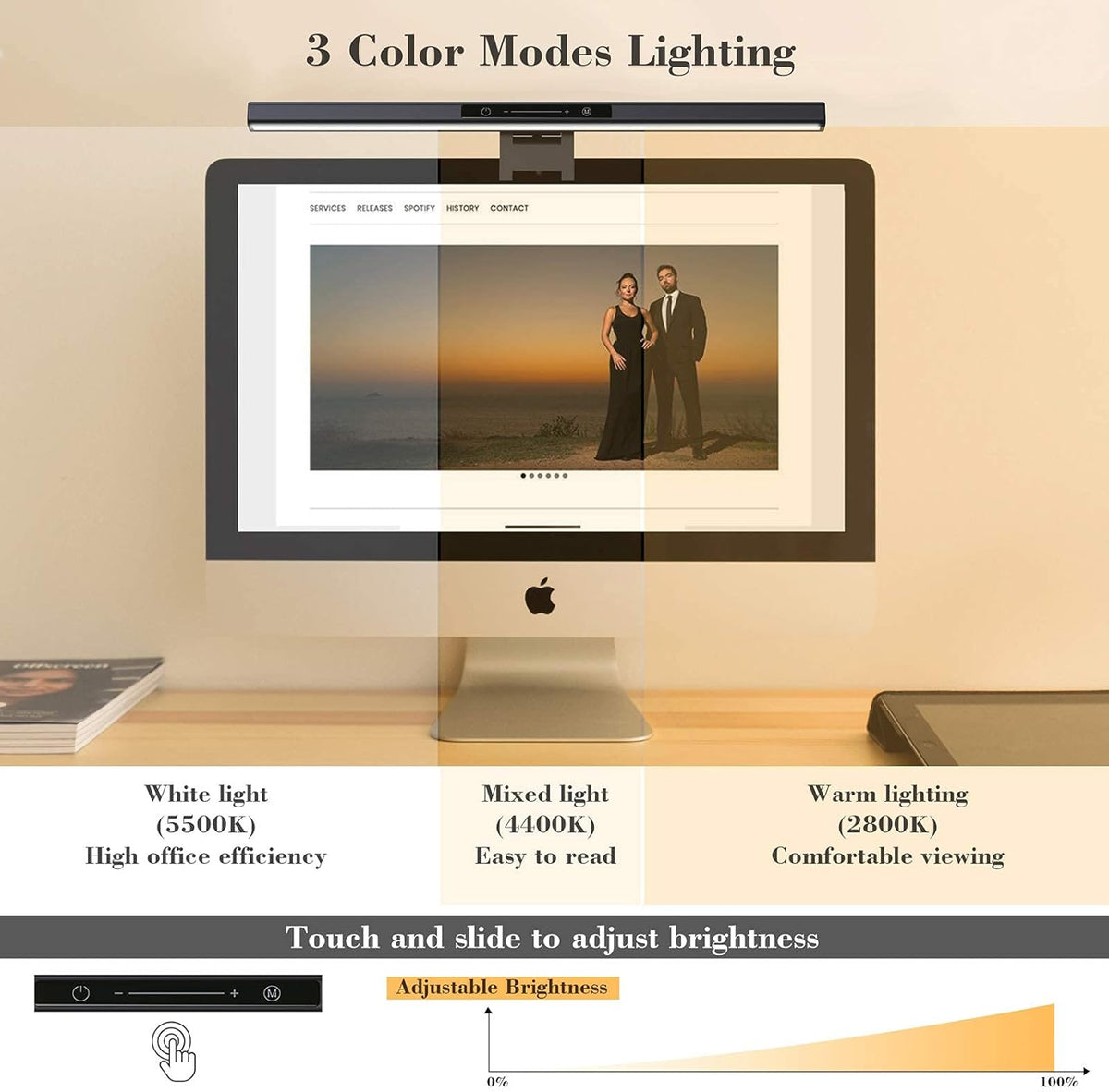 Monitor Light Bar with Touch Sensor B2505