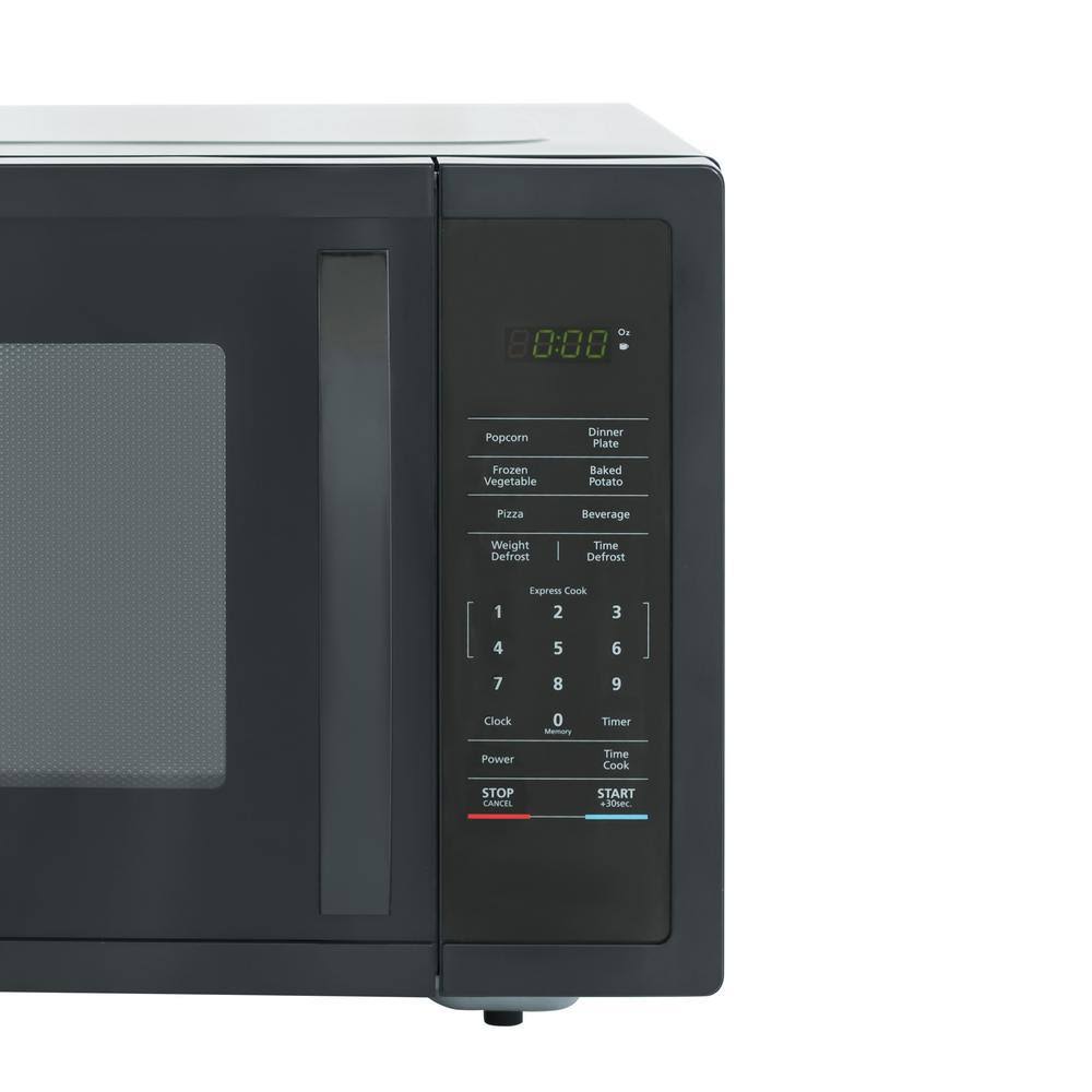 1.6 Cu. ft. Countertop Microwave in Black with Gray Cavity W63227