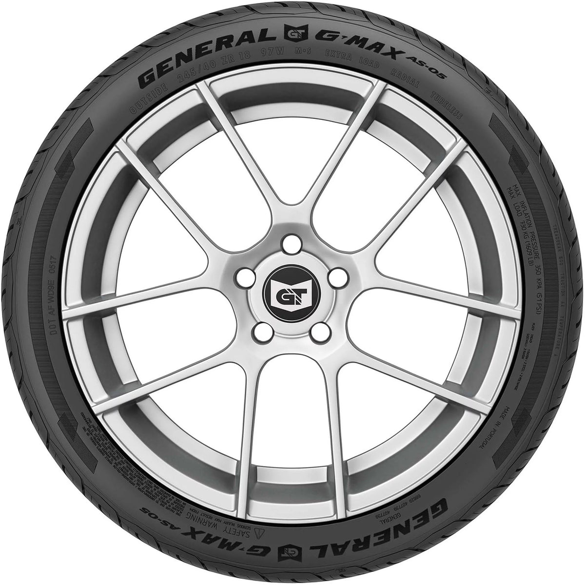 245/40ZR19 98W XL All Season Tire W6924