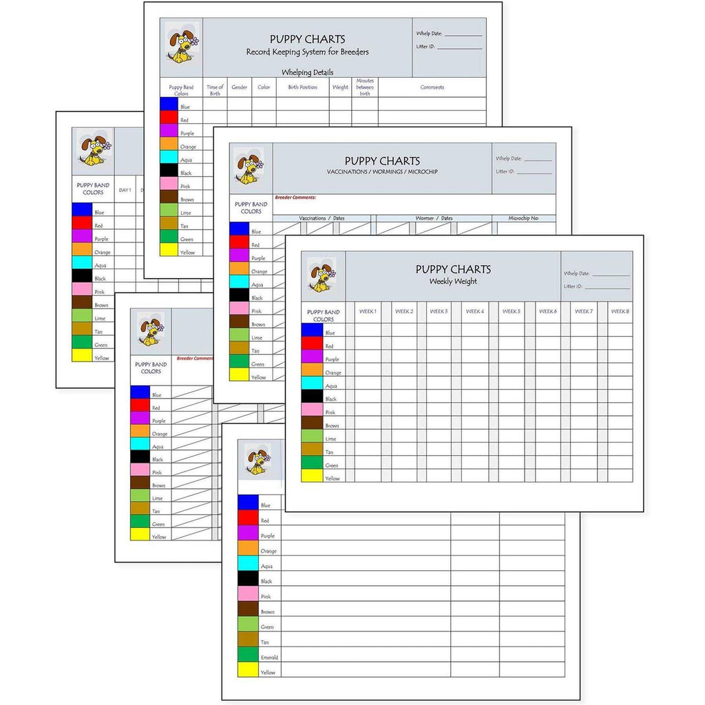 Breeder Record Keeping Charts R268421