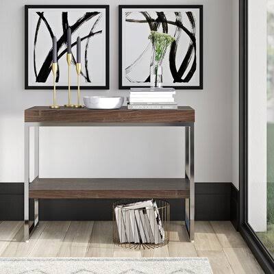 39x22 Console Table Walnut K9226