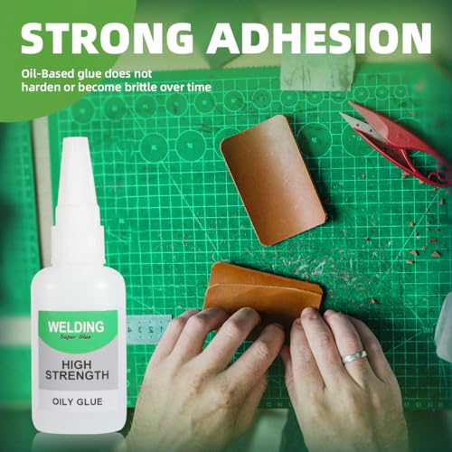 2 Packs Super Glue Gel for Shoes, Ceramics, Metal, Plastic, Wood, Leather, Glass Q8194