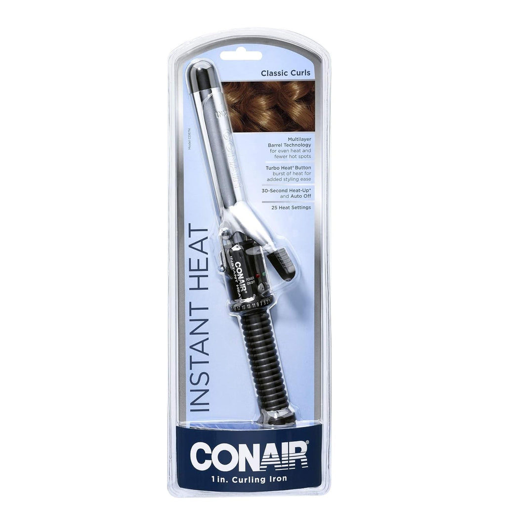 1-inch Black Curling Iron F3246