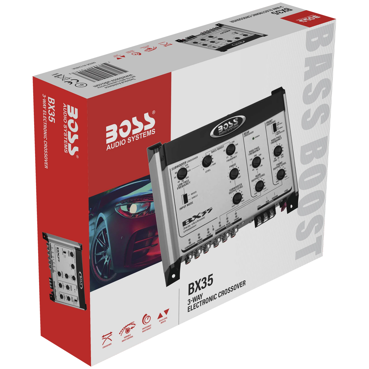 3 Way Car Electronic Crossover I9322