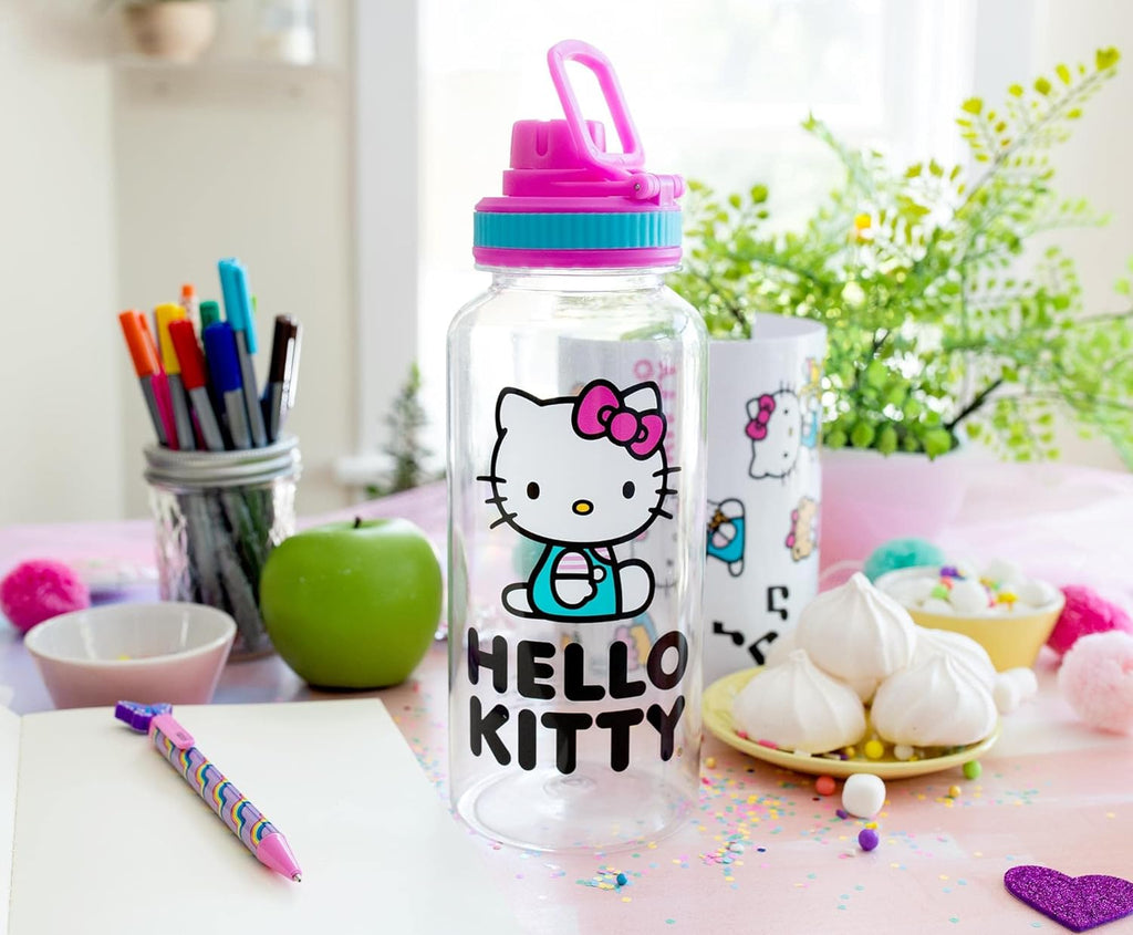 32-Ounce Water Bottle And Sticker Set B7135