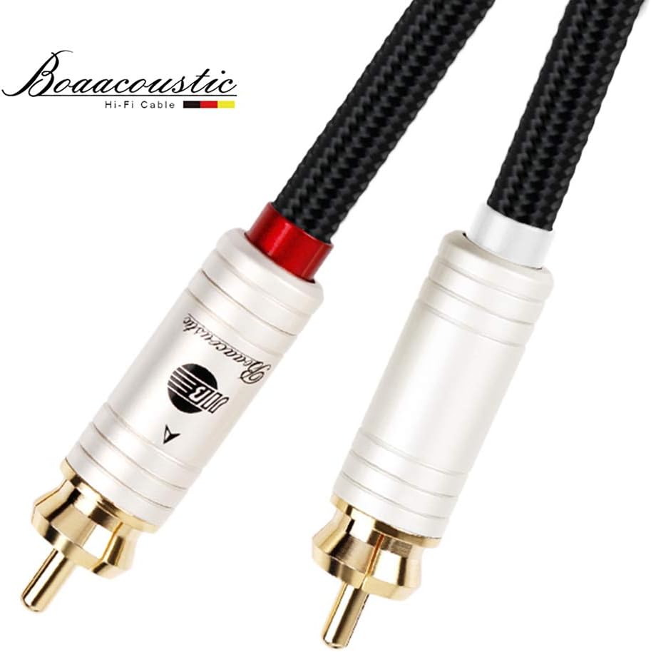2RCA Male to 2RCA Male Audio Cable - 3ft S116