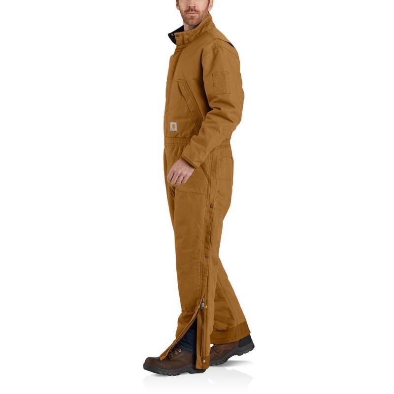 Brown Insulated Duck Coverall A6412