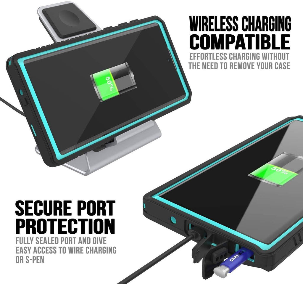 Teal Armor Case with Built in Screen Protector Z6556