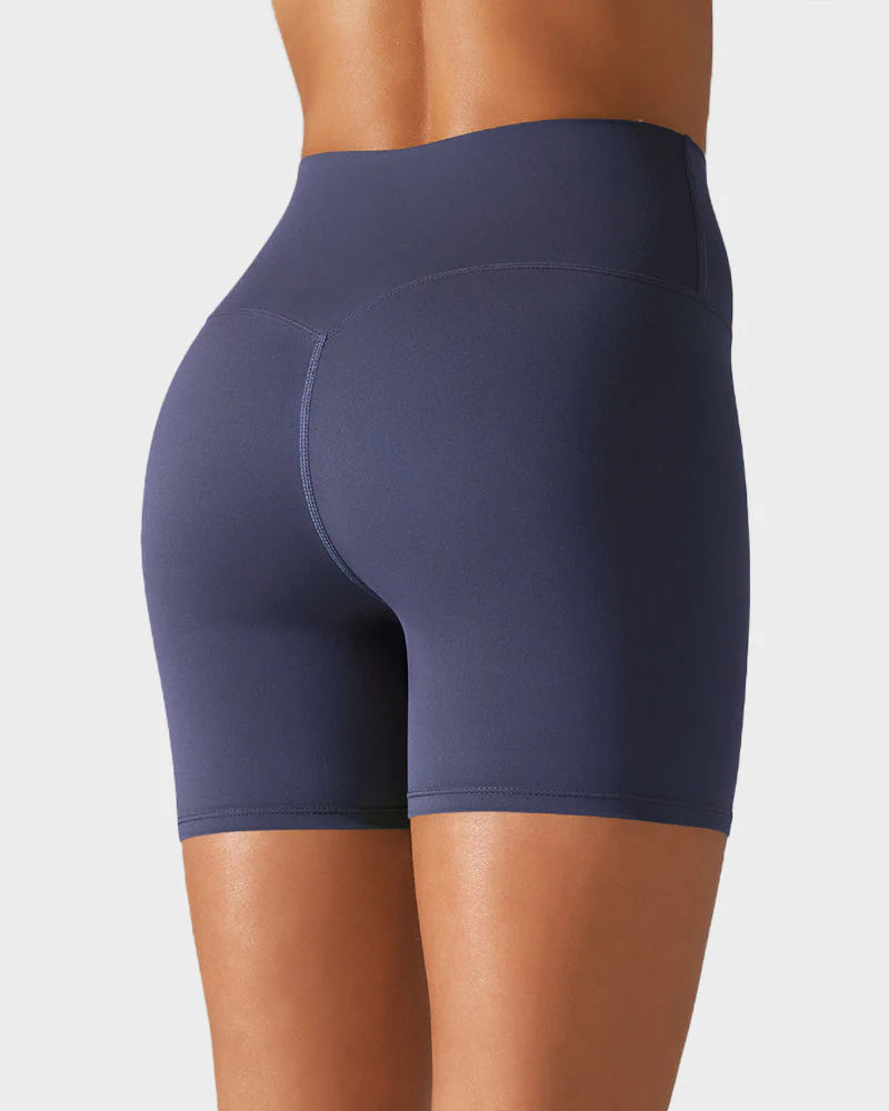 High-Waist Mesh Boyshorts H233269