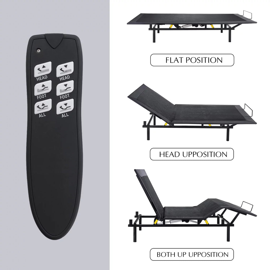 Queen Size Ergonomic Electric Adjustable Bed Base Frame B4703