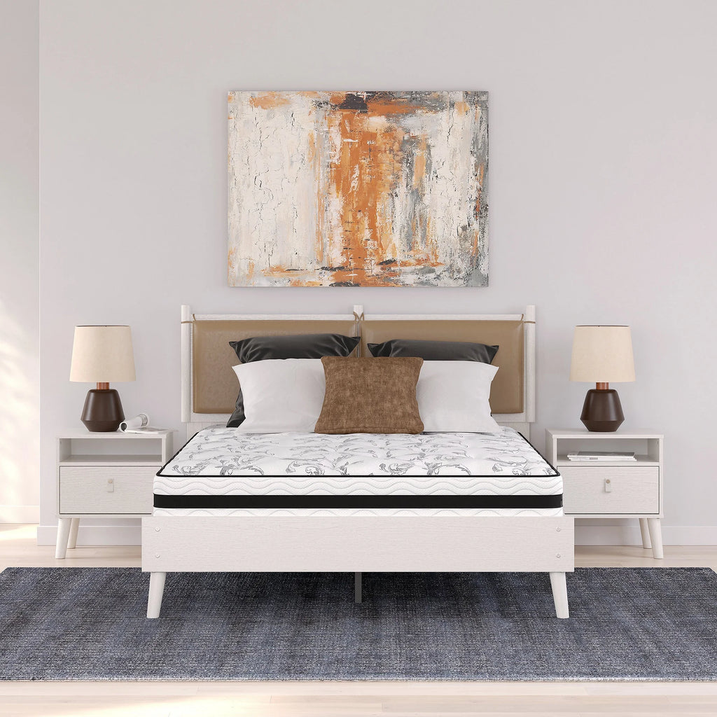 8 Inch Innerspring Queen Mattress in a Box A657270