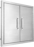 Stainless Steel Double Access Door 24 W X 24 H V8013