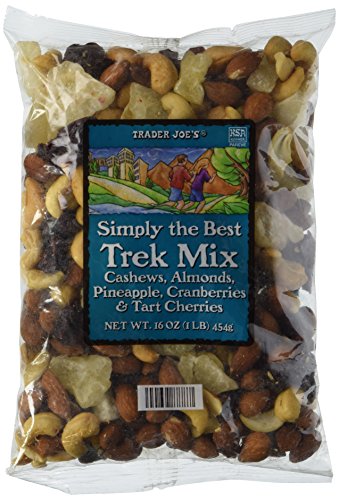 Trek Mix with Cashews, Almonds, Pineapple, Cranberries, and Tart Cherries, 1 lb E5492