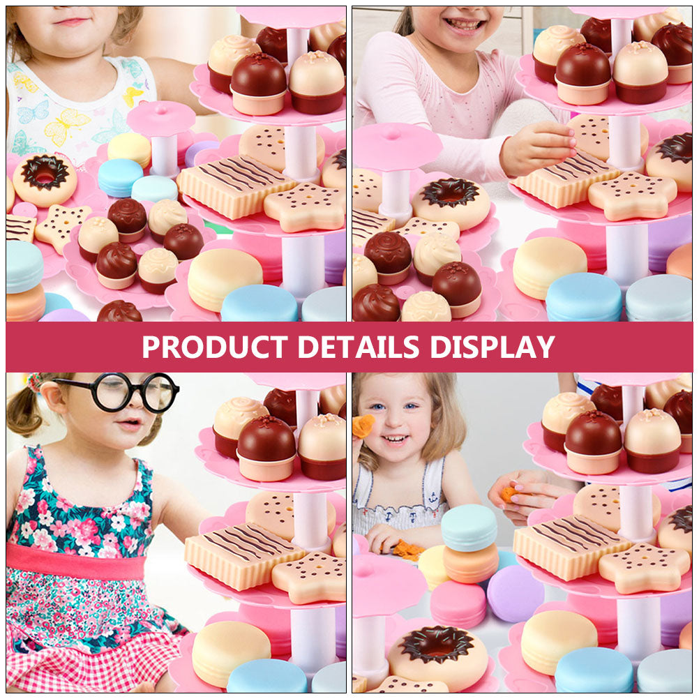 Kids Simulation Macaron Cake Toys S927