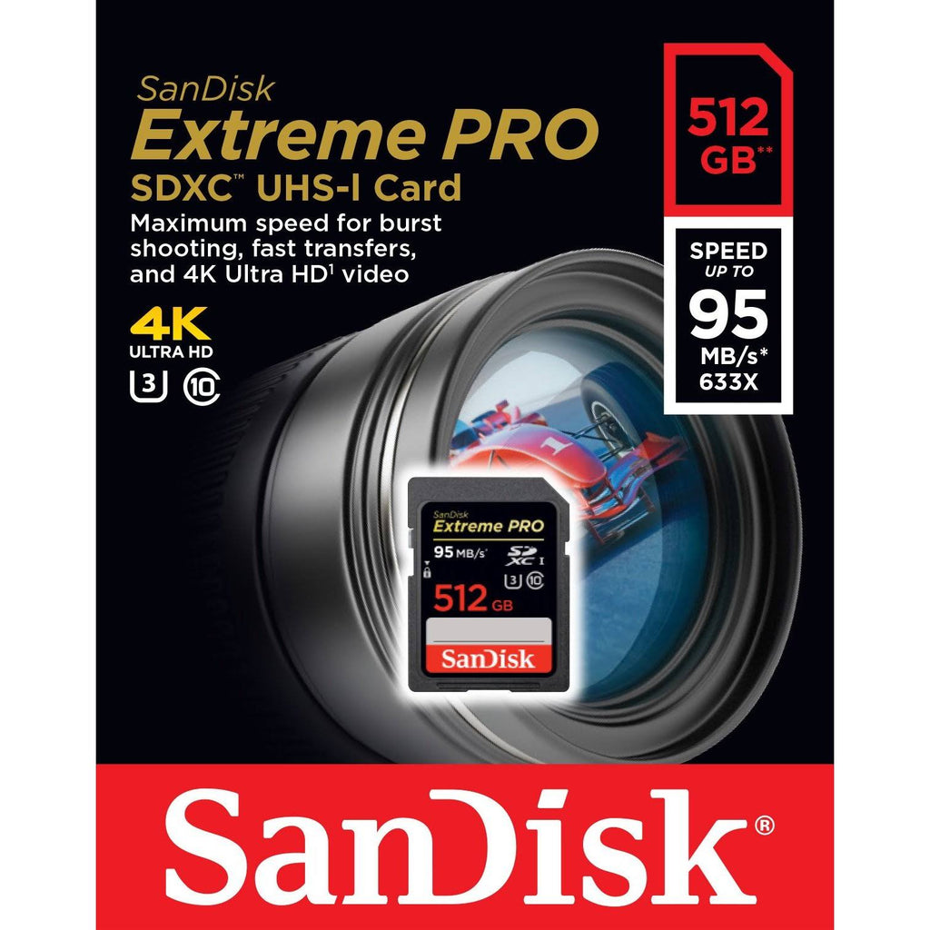 512gb Extreme Pro SDXC UHS-I Card Y7380