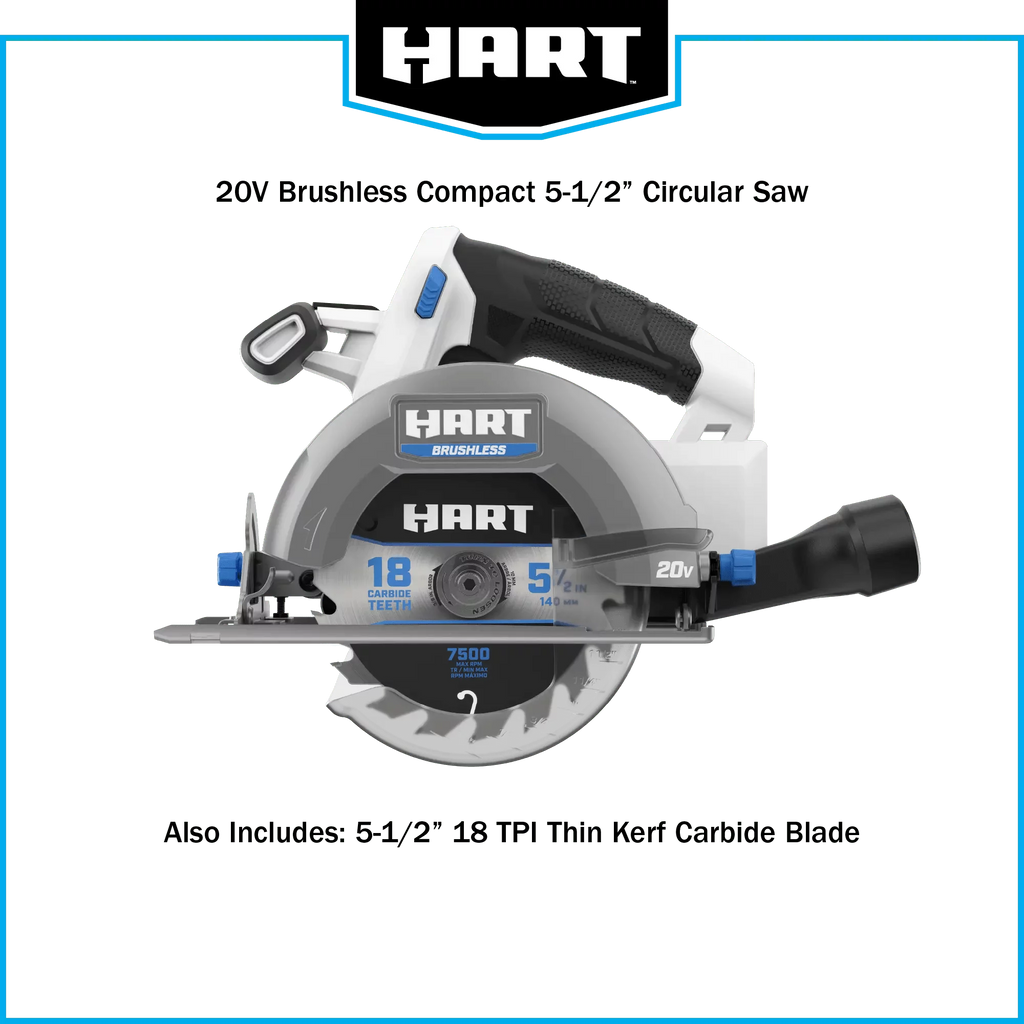 20-Volt Brushless Compact Circular Saw K2502