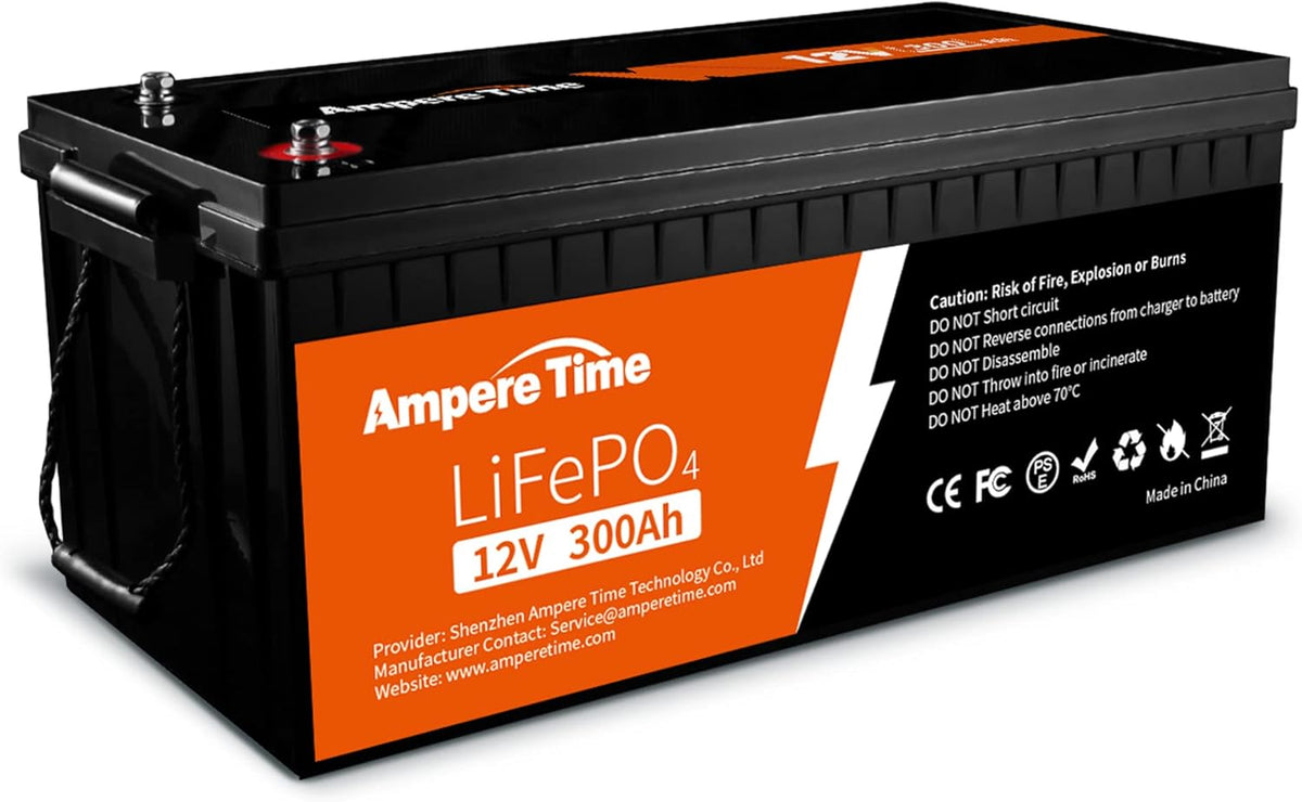 12V 300Ah Lithium LiFePO4 Battery with 200A BMS Y3873