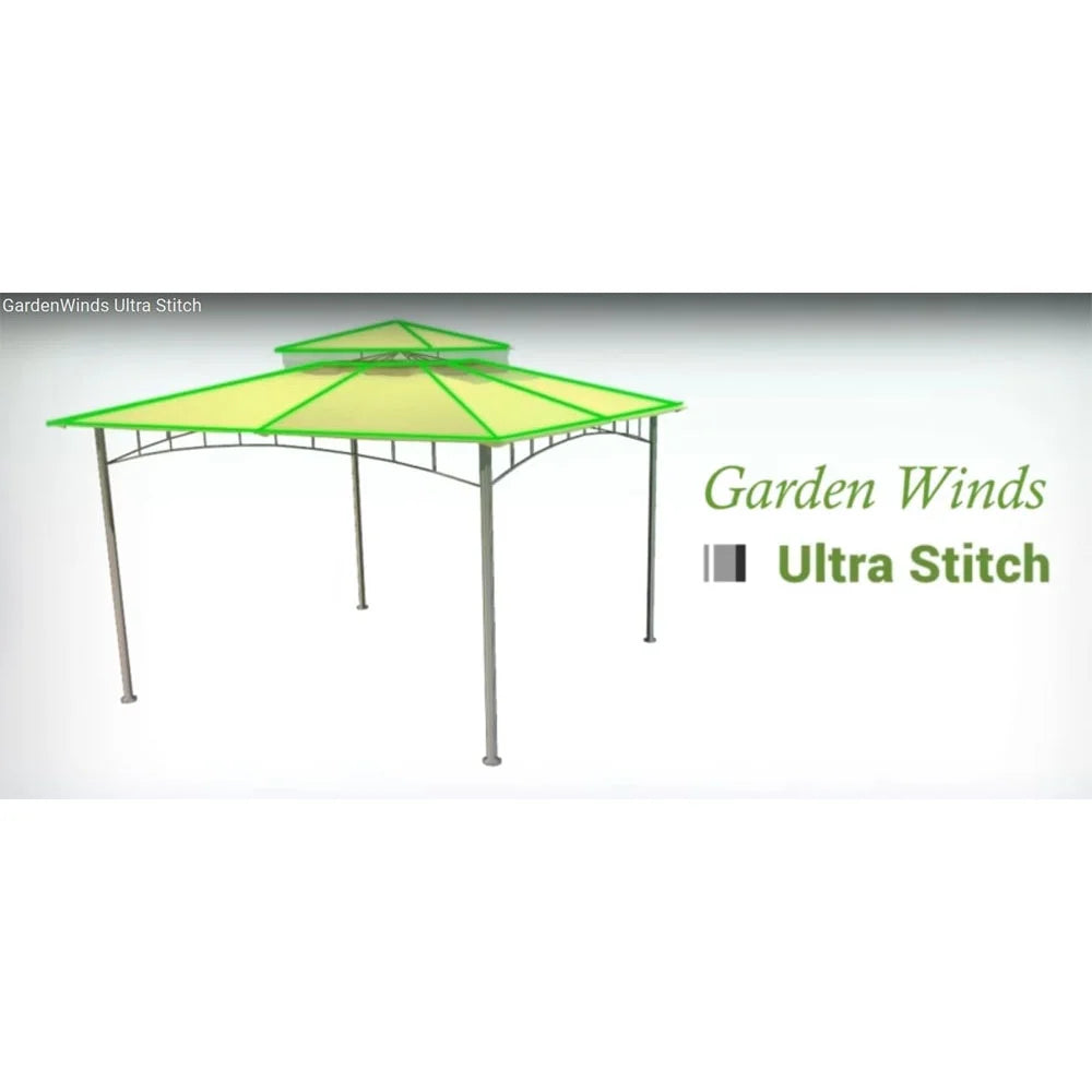 10x12 Gazebo Replacement Canopy Top Cover K849857