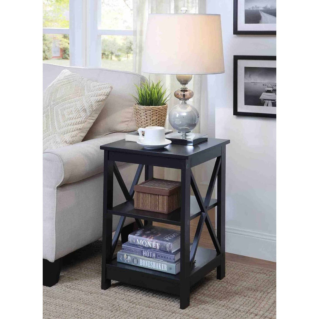 Cobalt Blue X-Base End Table C8747