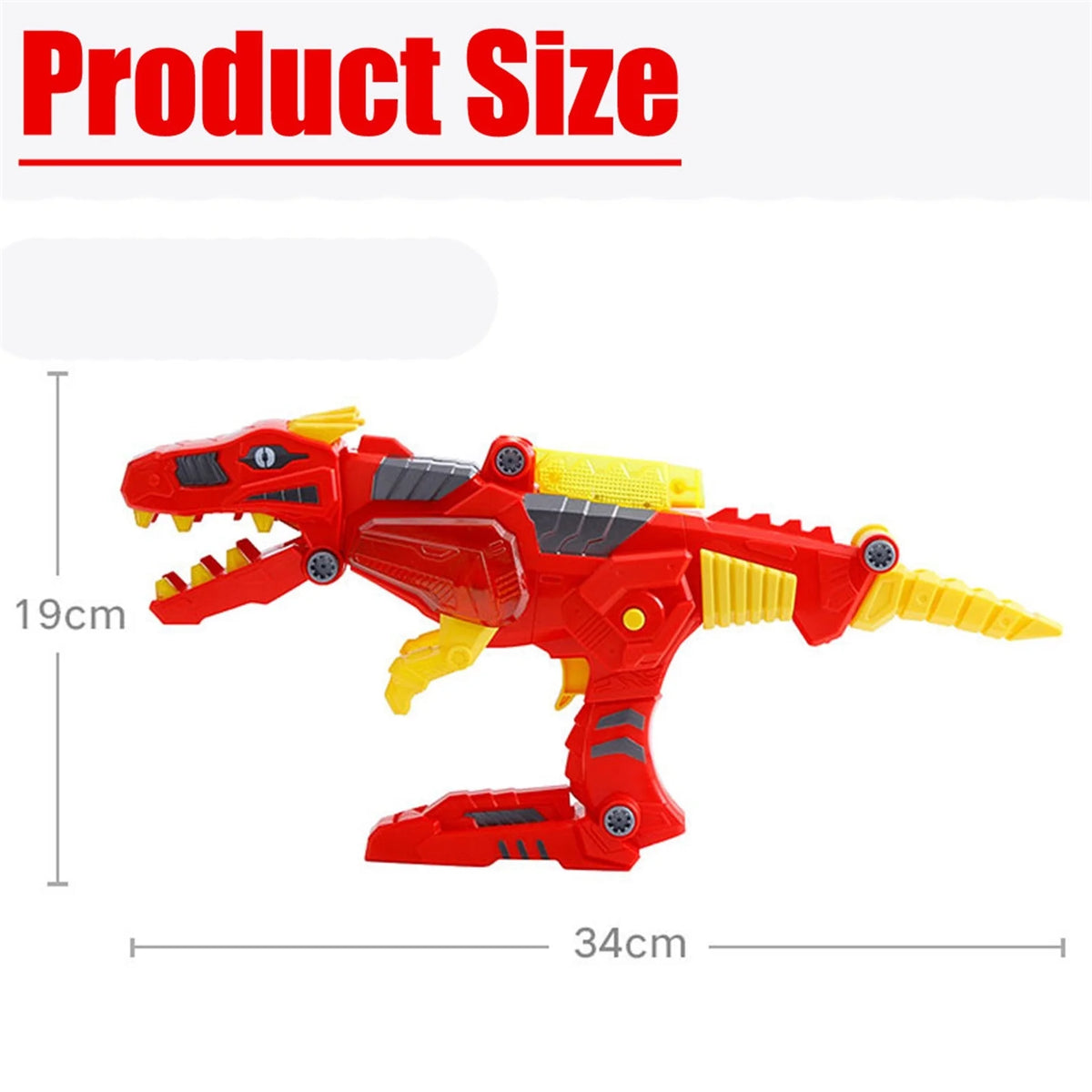 Transforming Dinosaur Toy 3 in 1 Lights Sound O272415