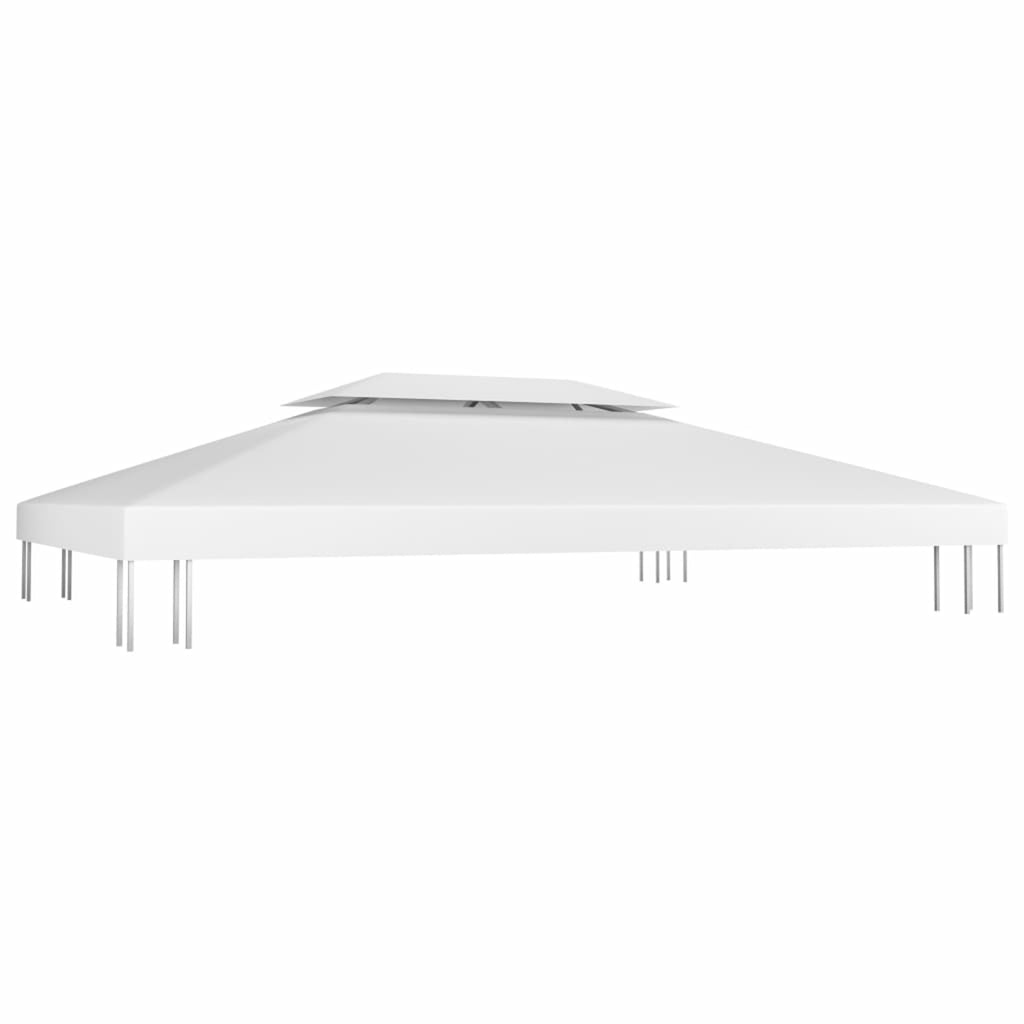 2-Tier Gazebo Cover 310 g/m² 13.1'x9.8' White K21537
