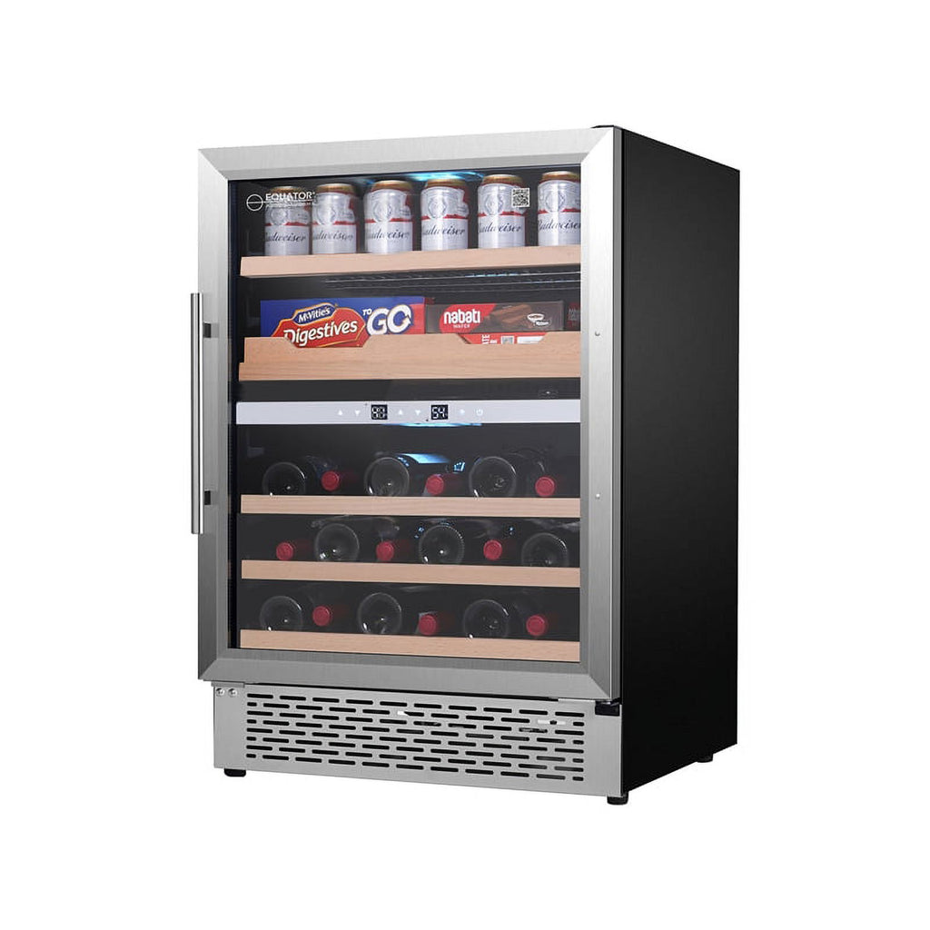 2-Zone Gourmet Center with Wine Bottle Storage A374416
