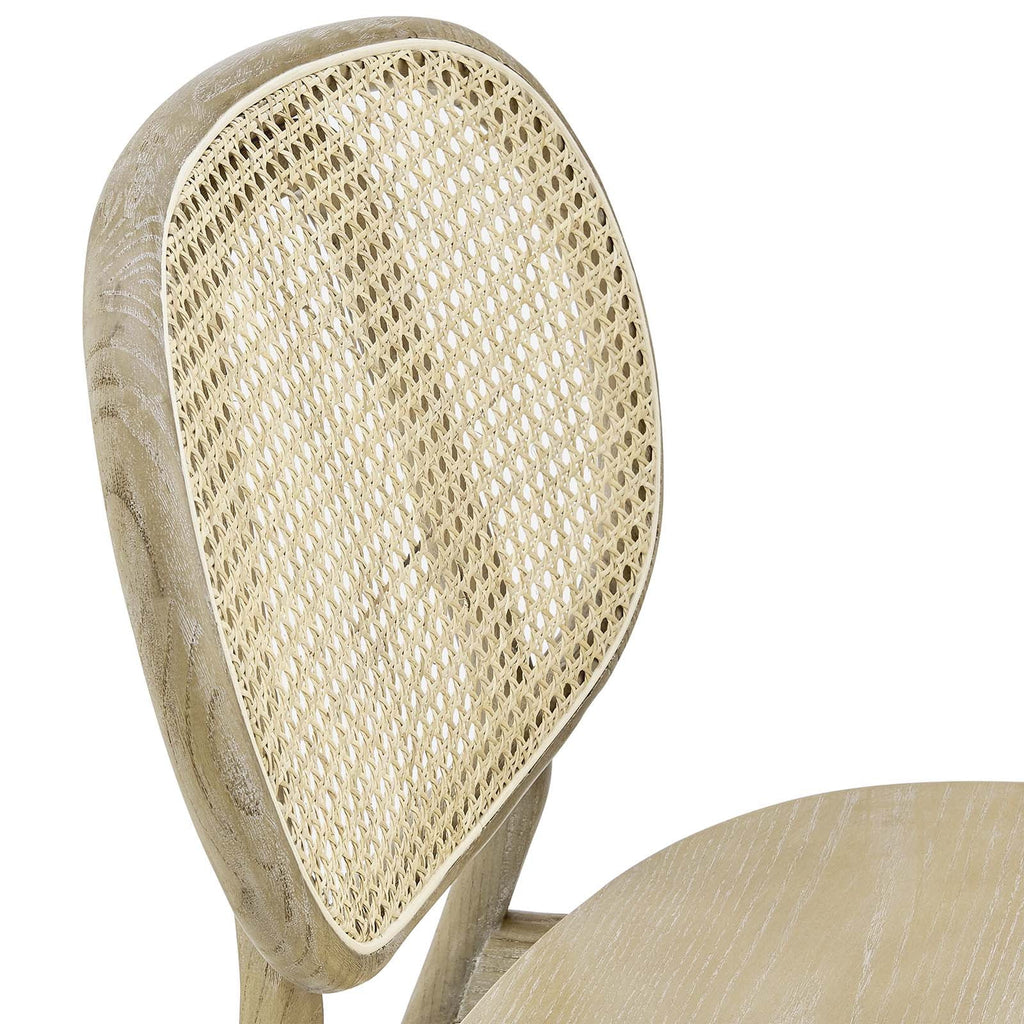 Wood Dining Side Chair Set of 2 in Gray K6356