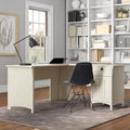 Antique White L-Shape Desk V454617
