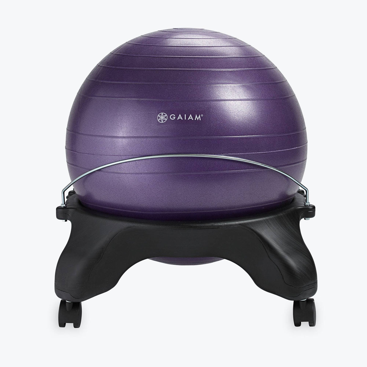 Purple Balance Ball Chair X827749