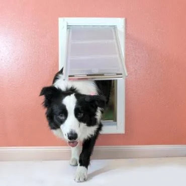 Black Wall Mount Pet Door L425220