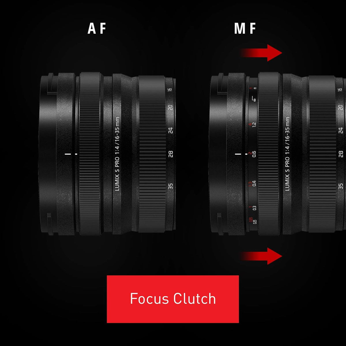 16-35mm F4 Wide Zoom Lens for Lumix S Series Mirrorless Cameras L95416