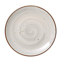 White Porcelain Round Coupe Plate 6 Packs E205