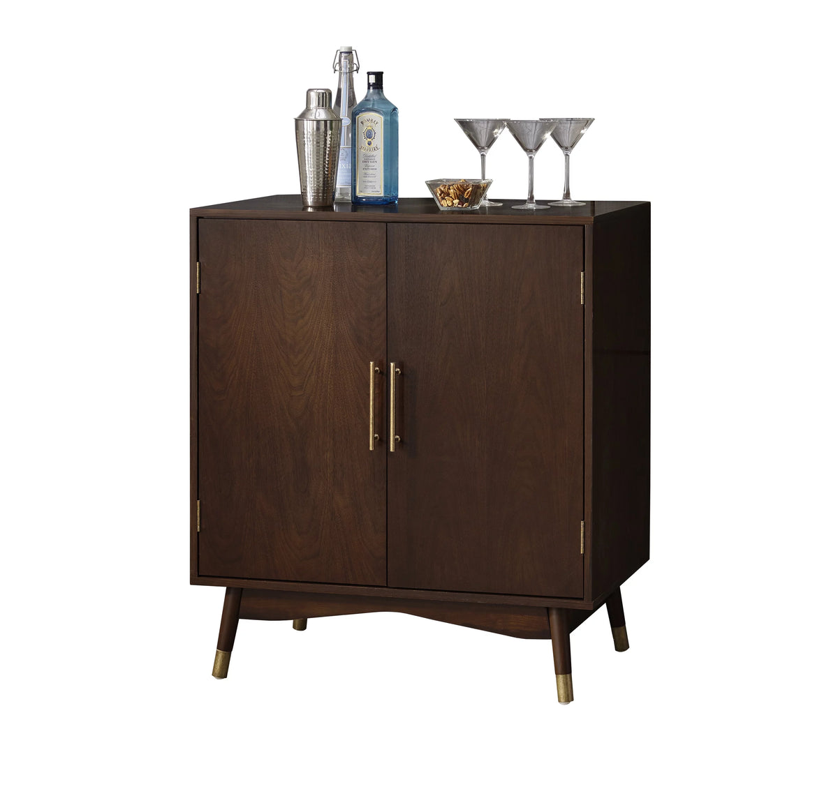 Walnut Bar Cabinet C4846
