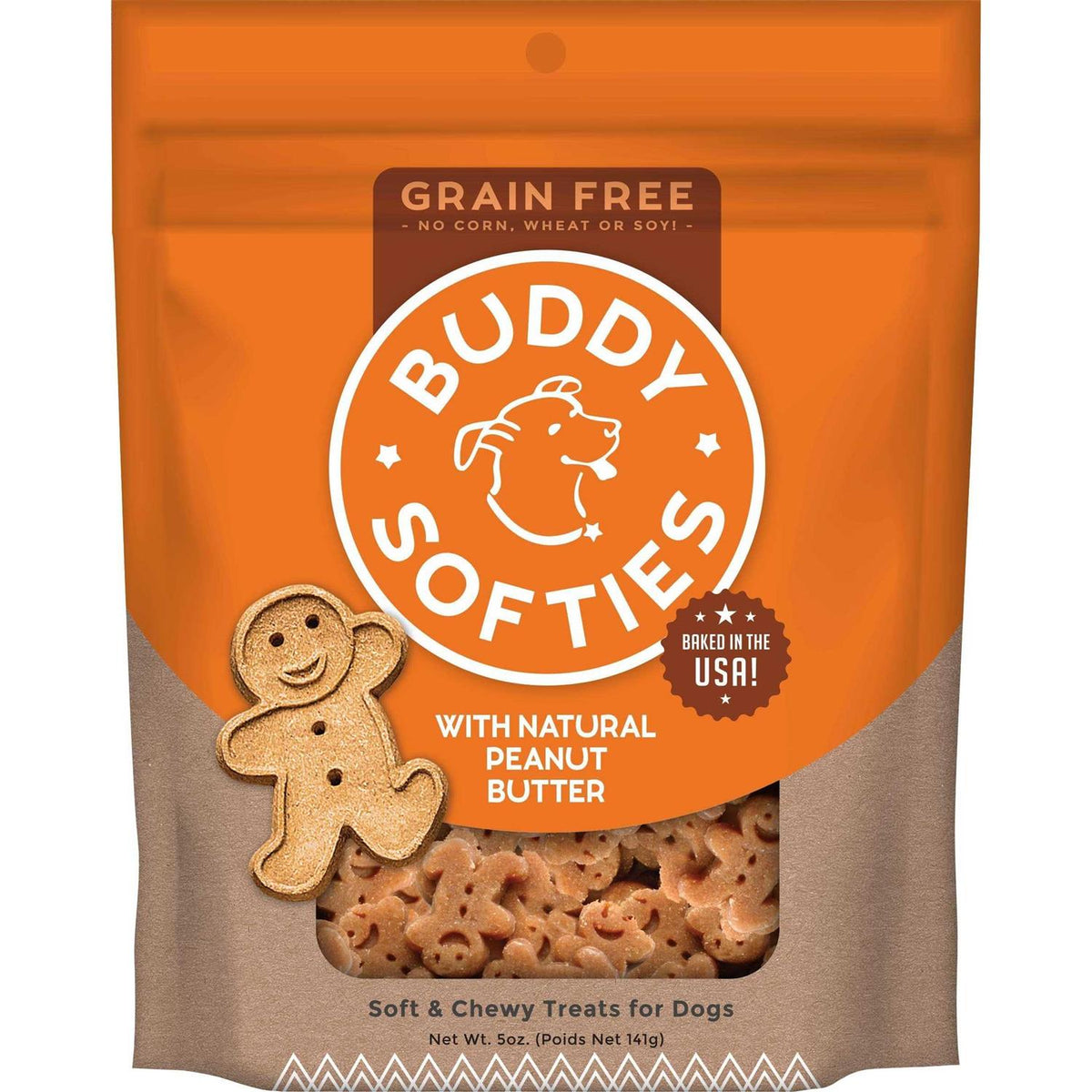 Peanut Butter Soft and Chewy Dog Treats P512553