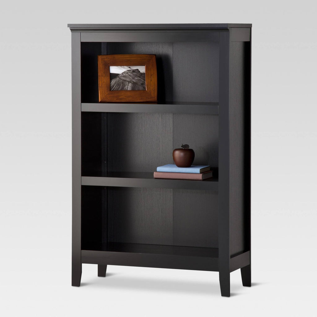 3 Shelf Bookcase, Ebony Z4277
