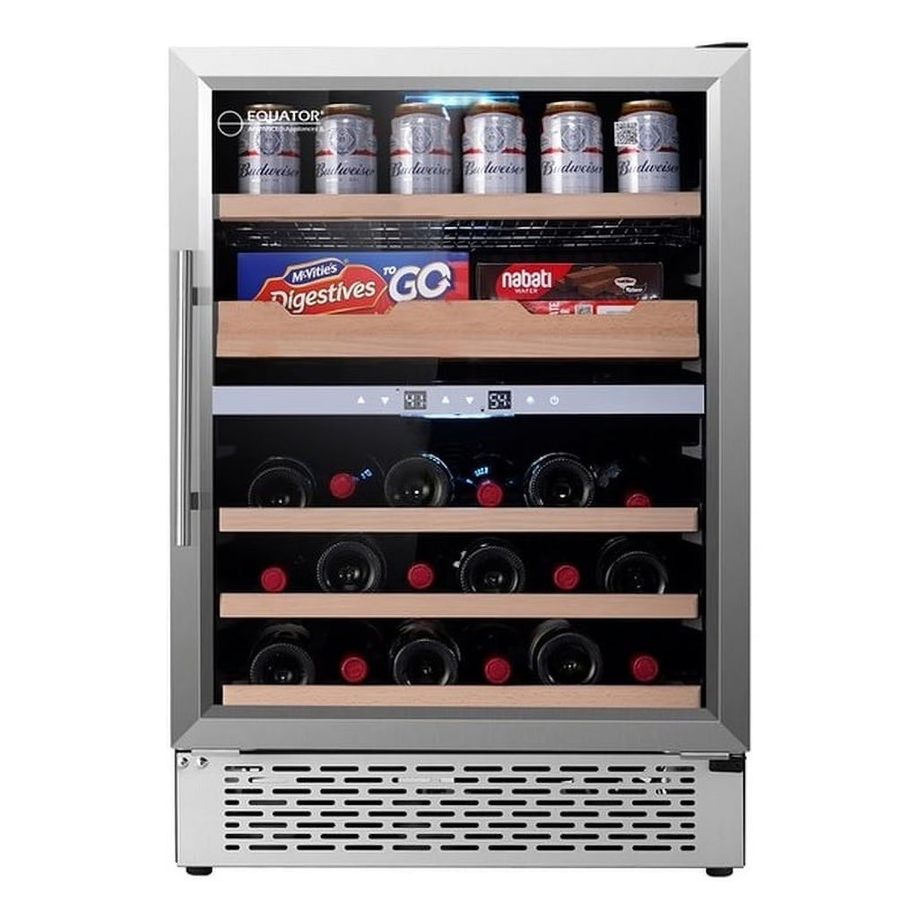 2-Zone Gourmet Center with Wine Bottle Storage A374416