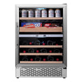 2-Zone Gourmet Center with Wine Bottle Storage A374416