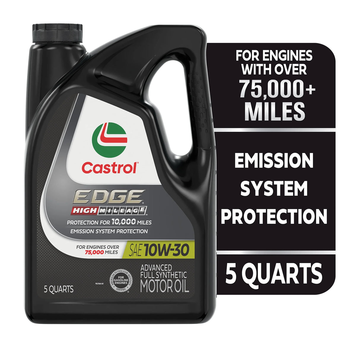 10W-30 Full Synthetic Motor Oil, 5 Quarts P31562