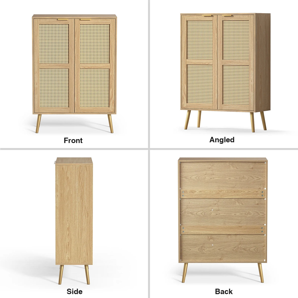 Rattan Storage Cabinet W4783