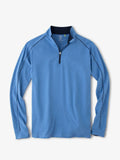 Lightweight Quarter Zip Nautical Blue Heather C2449