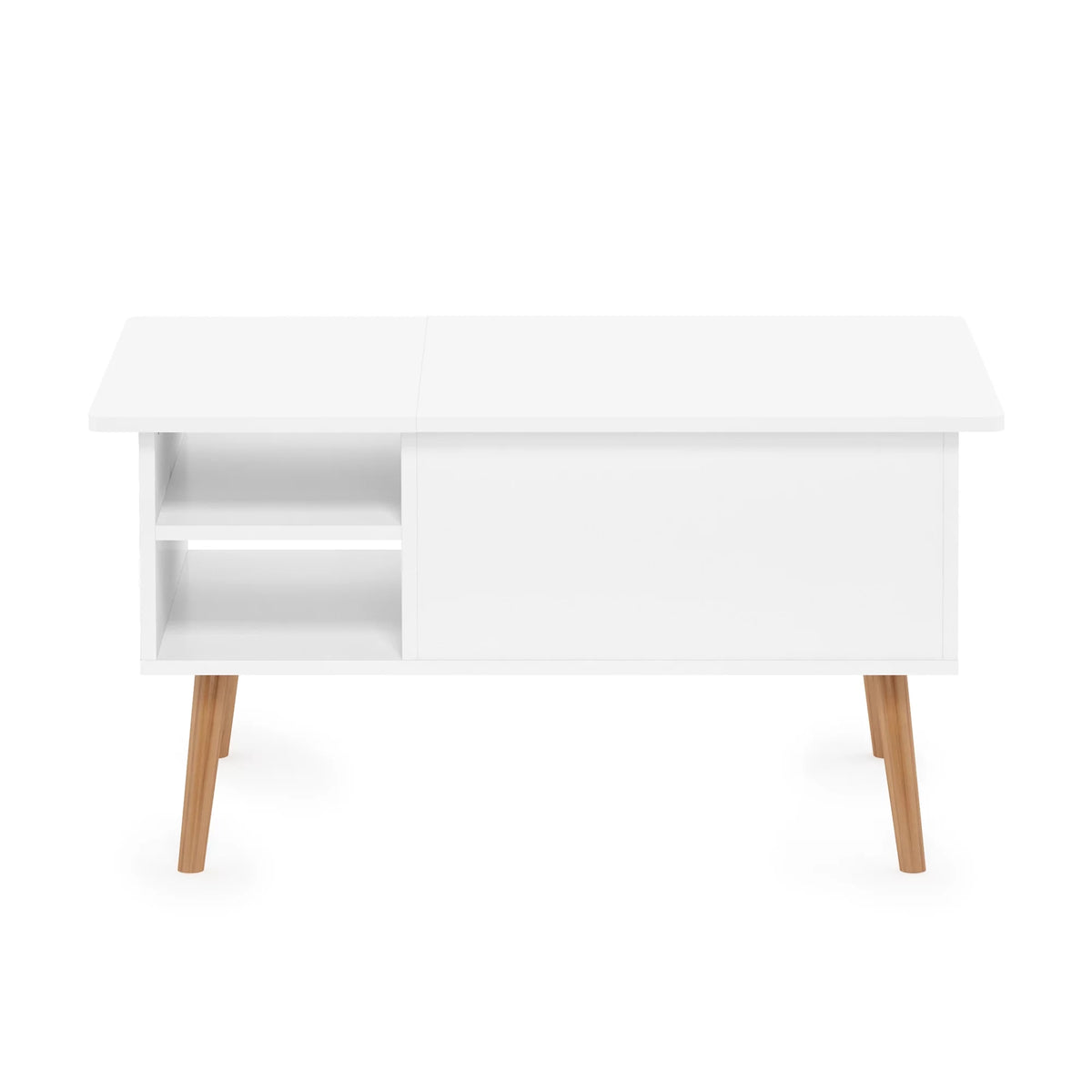 Lift Top Coffee Table with Wooden Leg U33124