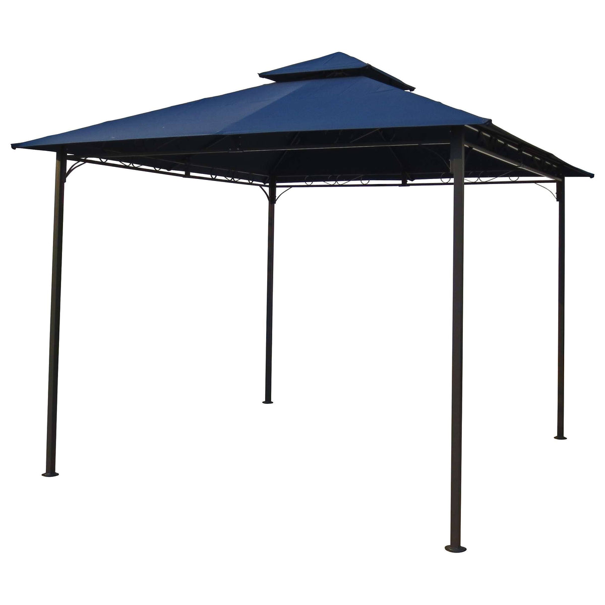 Navy Square Vented Canopy Gazebo Q4521
