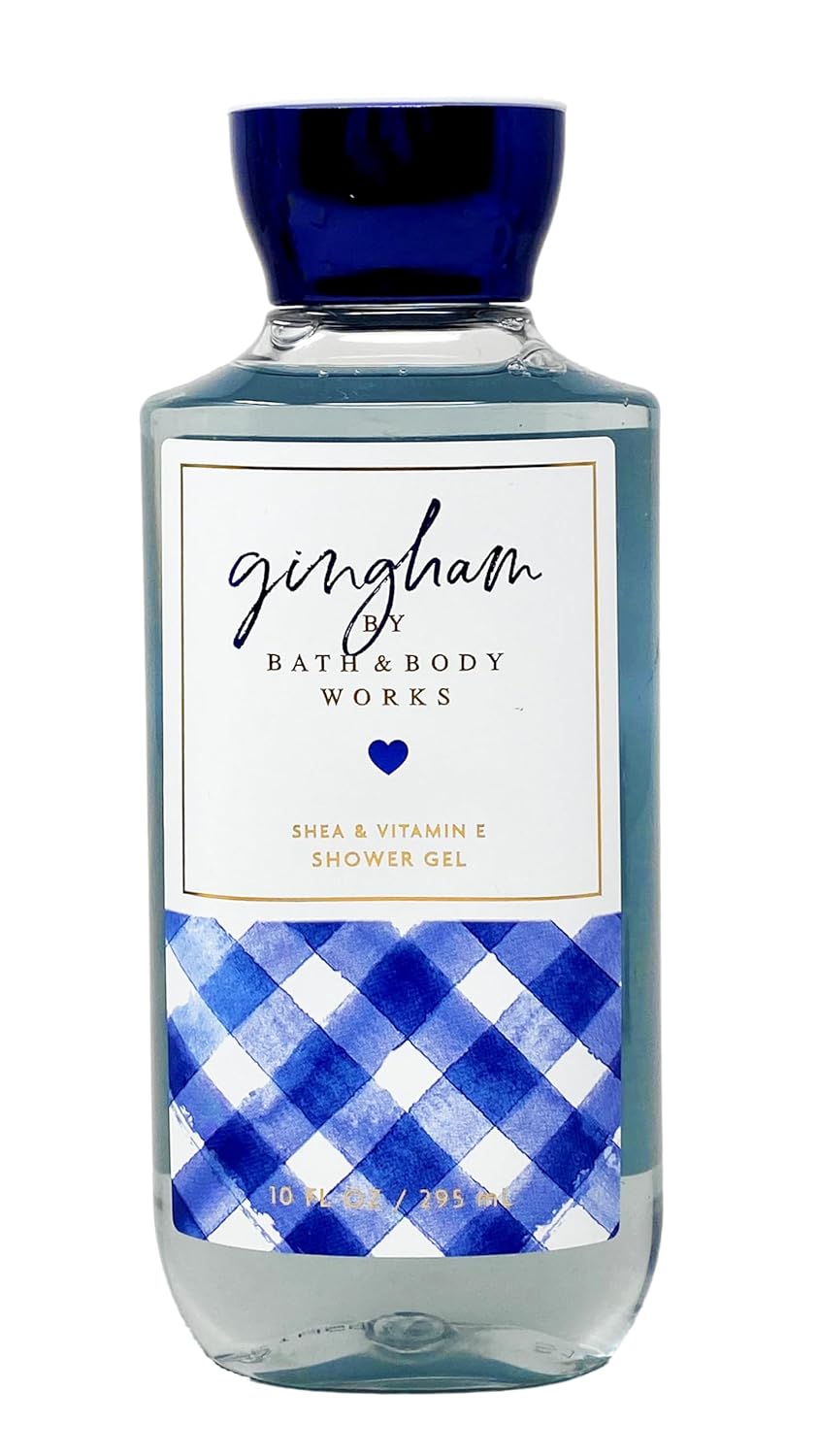 Gingham Deluxe Gift Set Fine Fragrance Mist Body Cream Shower Gel Body Lotion Moisturizing Body Wash T355