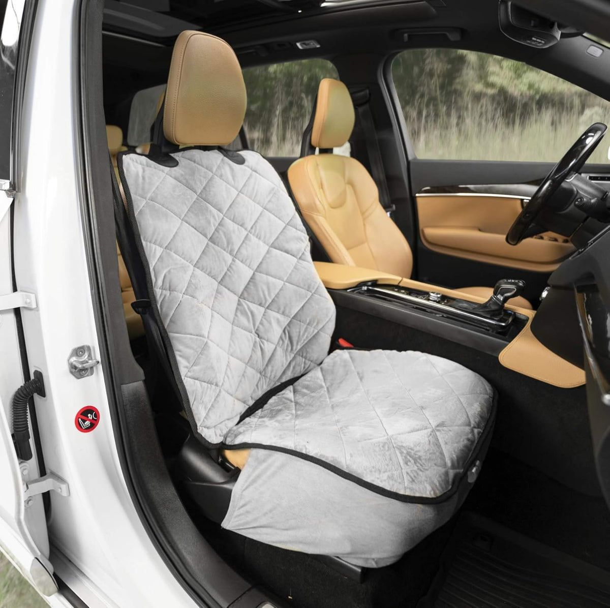 Velvet Bucket Car Seat Protector S167700