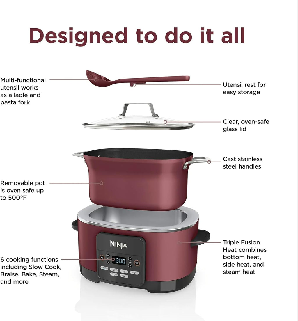 Cherry Red 8.5qt Multi-Cooker R4951