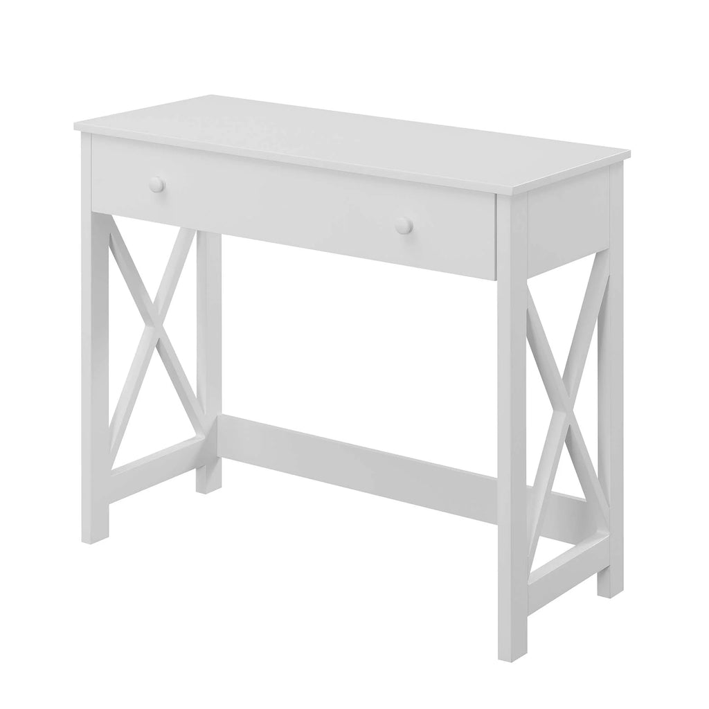 White 1 Drawer 36-inch Desk P63706