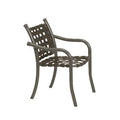 Mocha Stacking Patio Dining Chair T22038