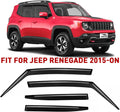 4 Pieces Rain Guards for Jeep Renegade J590355